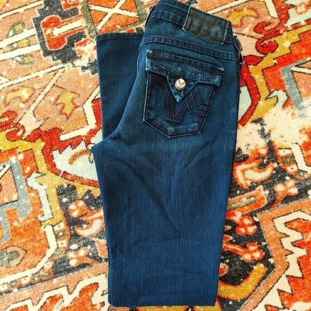 PRVCY skinny jeans size 28 dark wash